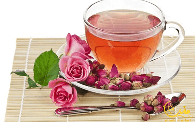 چای گل محمدی