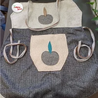 پیشبند ضدآب آشپزخانه دو لایه طرح سیب