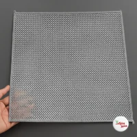 اسکاج سیمی توری دو لایه دور دوزی شده سایز 30 در 30 - Image 2