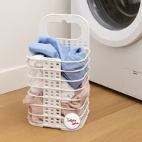 سبد رخت چرک و لباس تاشو حمام